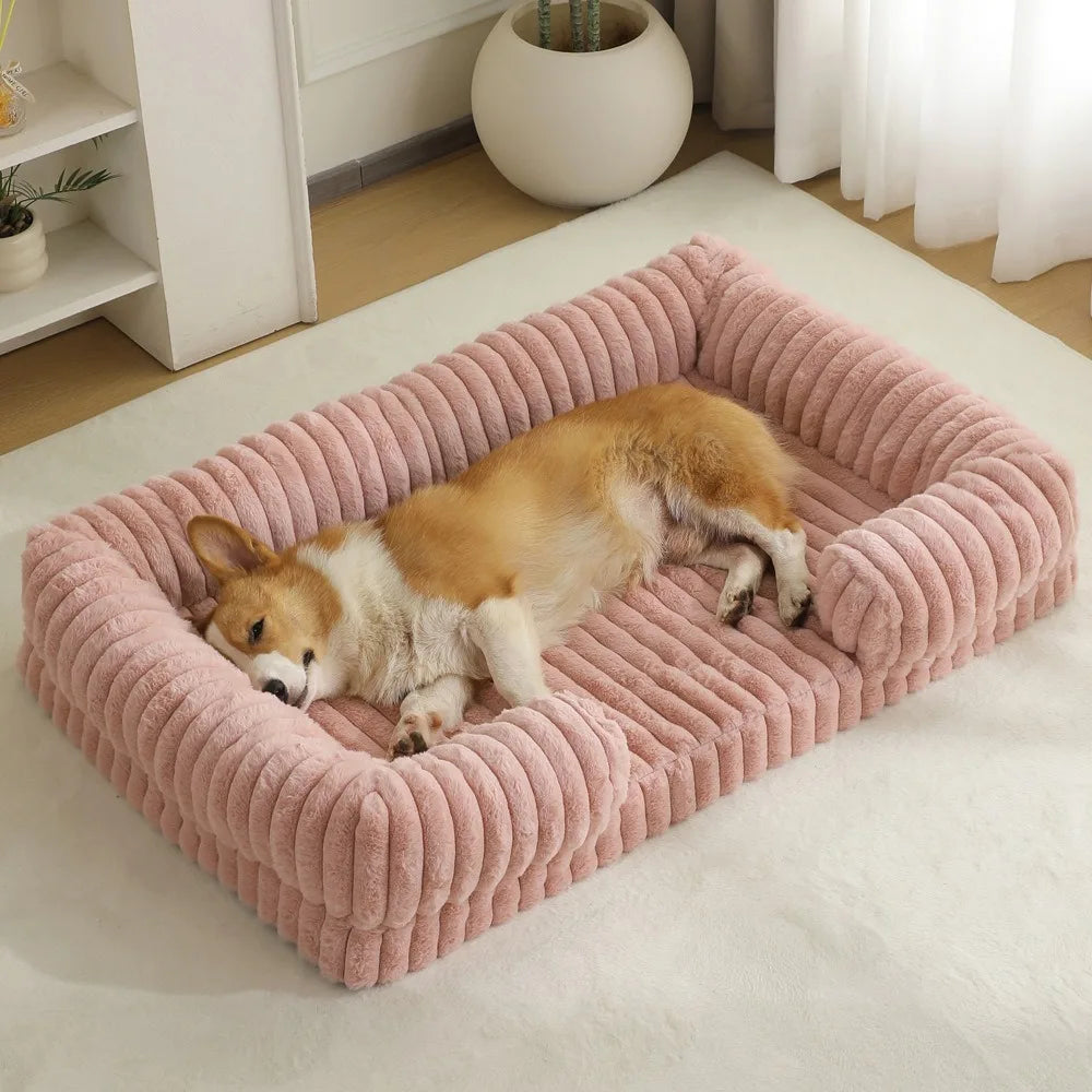 Cama Nido de Invierno para Mascotas — Suave y Cálida