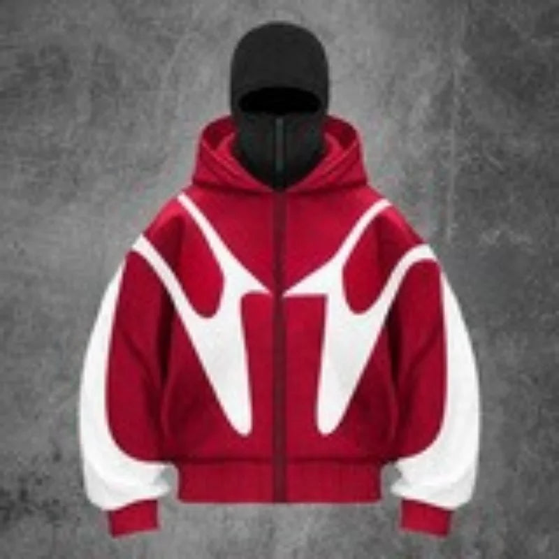 Buzo con Capucha Oversize Estampado para Hombre