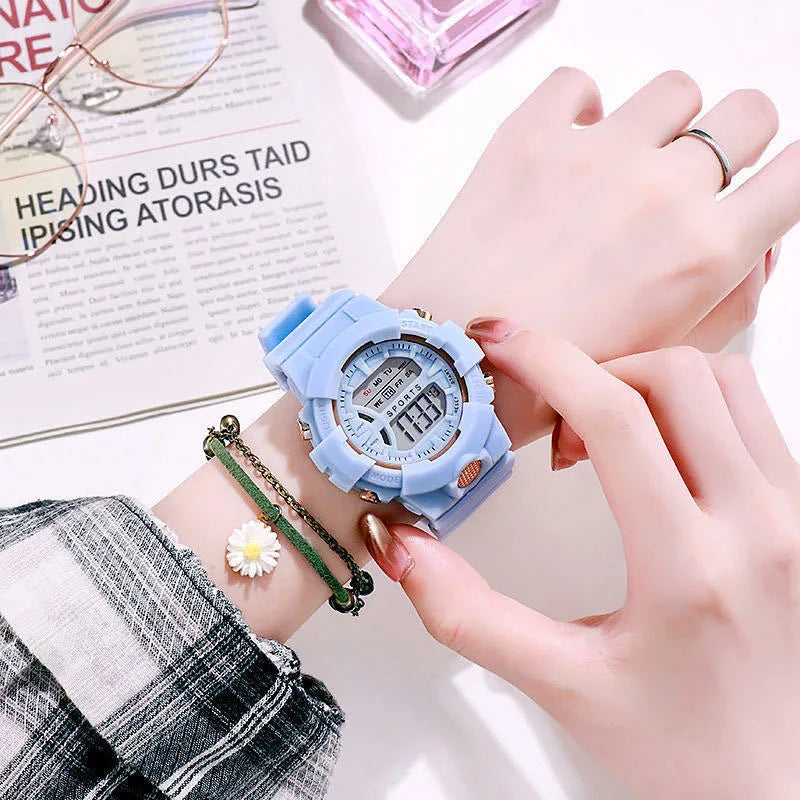 Reloj Digital LED Multifunción para Niños