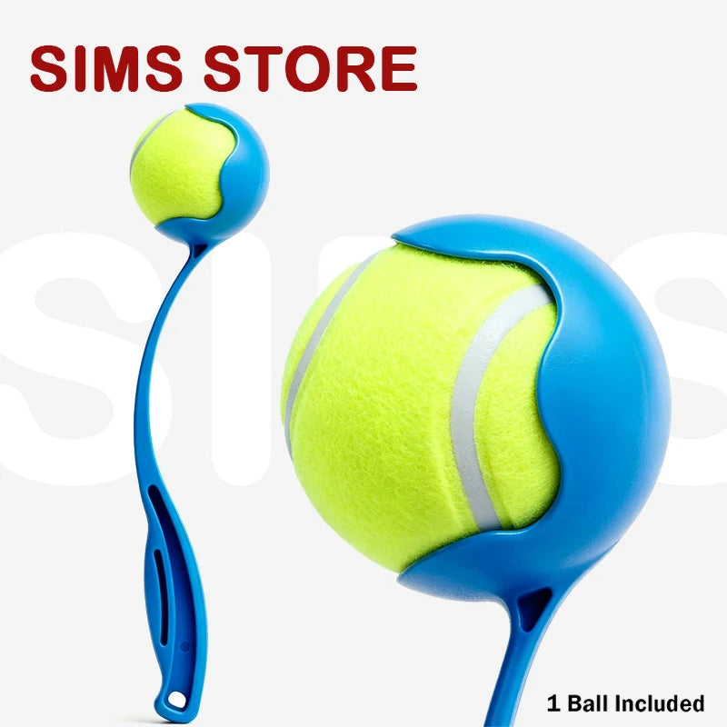Lanzador de Pelotas Portátil para Perros, Juguete Interactivo para Lanzar Pelotas de Tenis, para Entrenamiento de Cachorros al Aire Libre, Venta al Por Mayor
