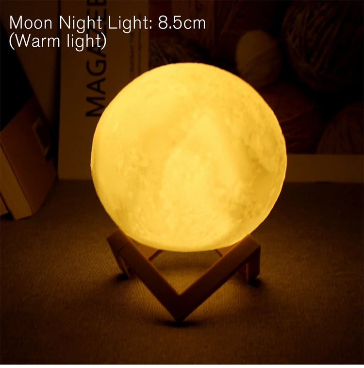 Luz LED de libro, luz de luna, lámpara de estrella, luz de noche de Luna DIY, regalo de cumpleaños para niños, decoración de dormitorio, luz nocturna, luces de ambiente