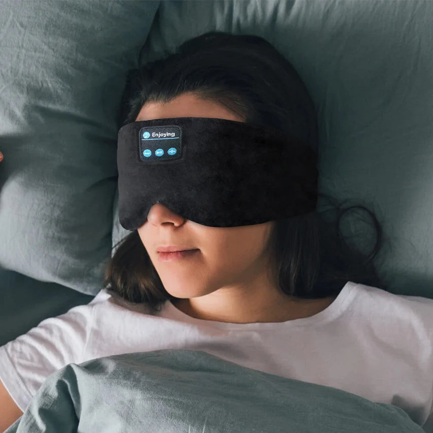 Máscara de Dormir con Auriculares Bluetooth Integrados