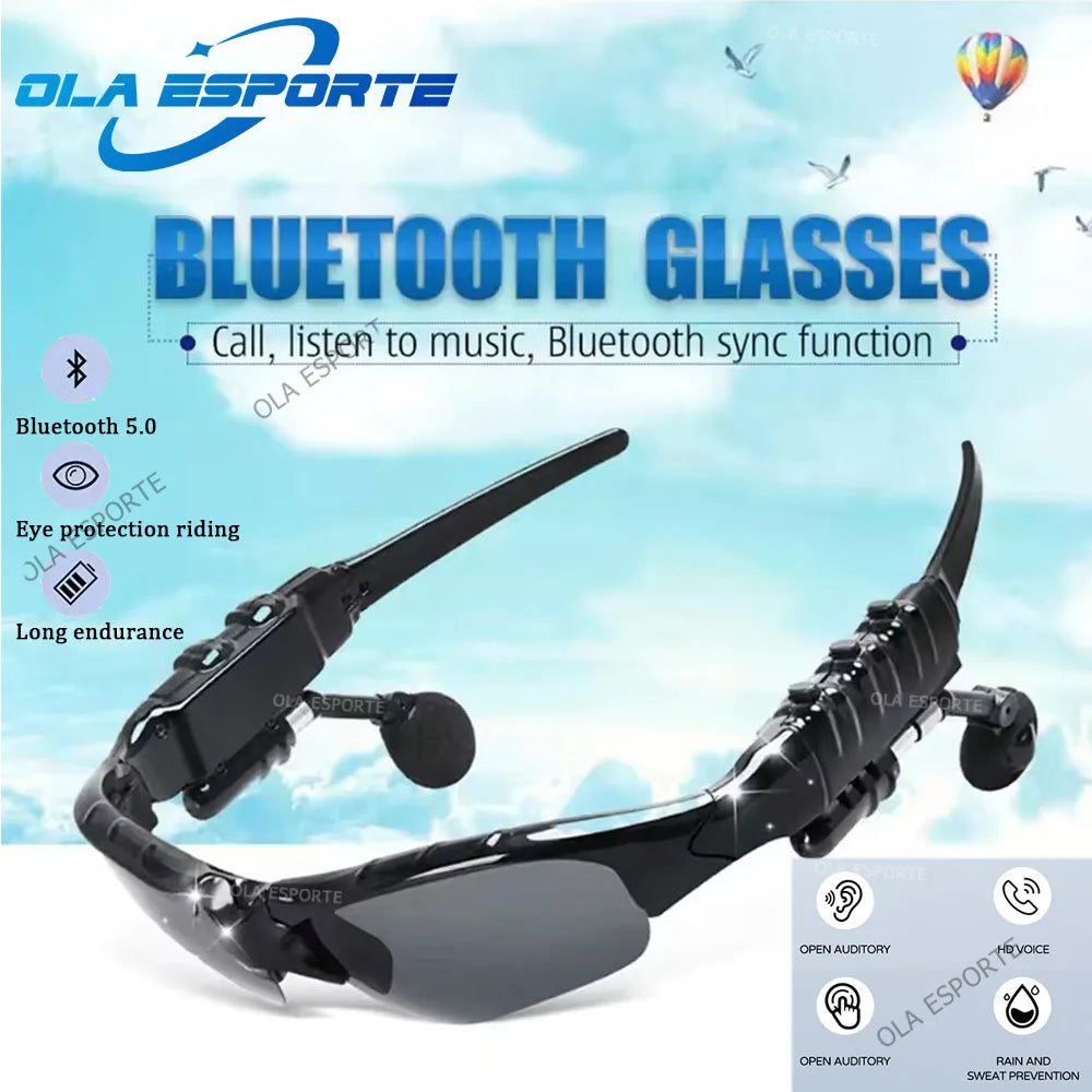 Gafas de Sol con Auriculares Bluetooth Deportivas