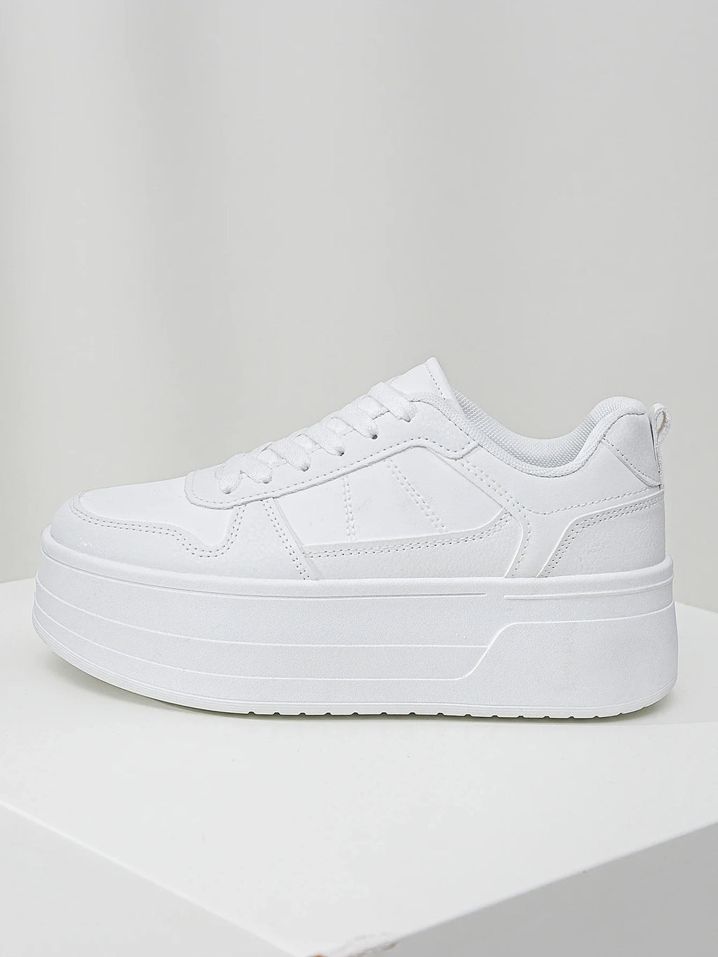 Zapatillas de plataforma para mujer con malla transpirable - 5 cm