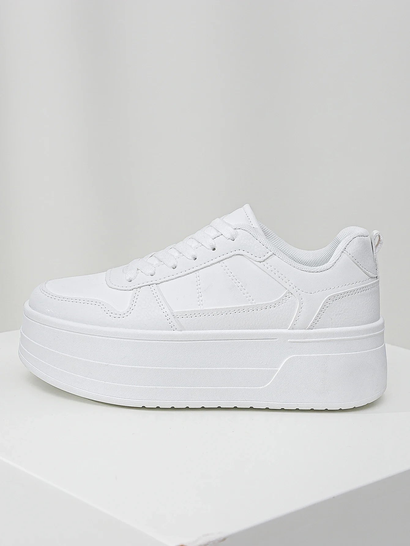 Zapatillas de plataforma para mujer con malla transpirable - 5 cm