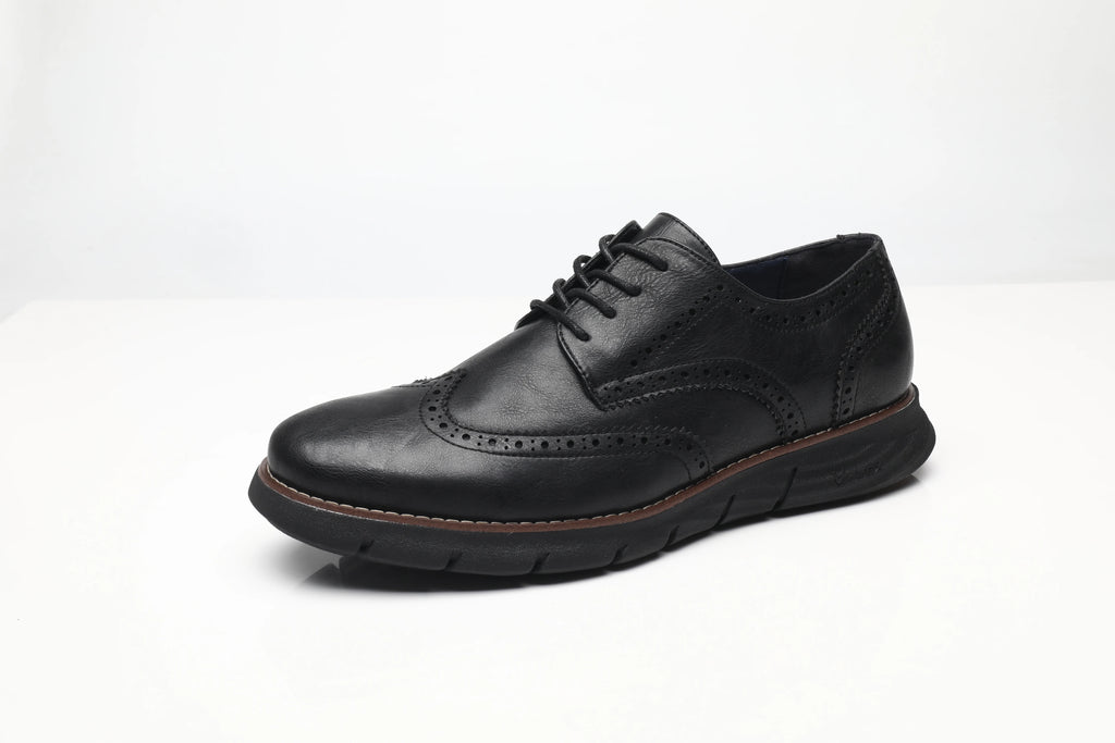 Zapatos Casuales de Cuero para Hombre con Cordones