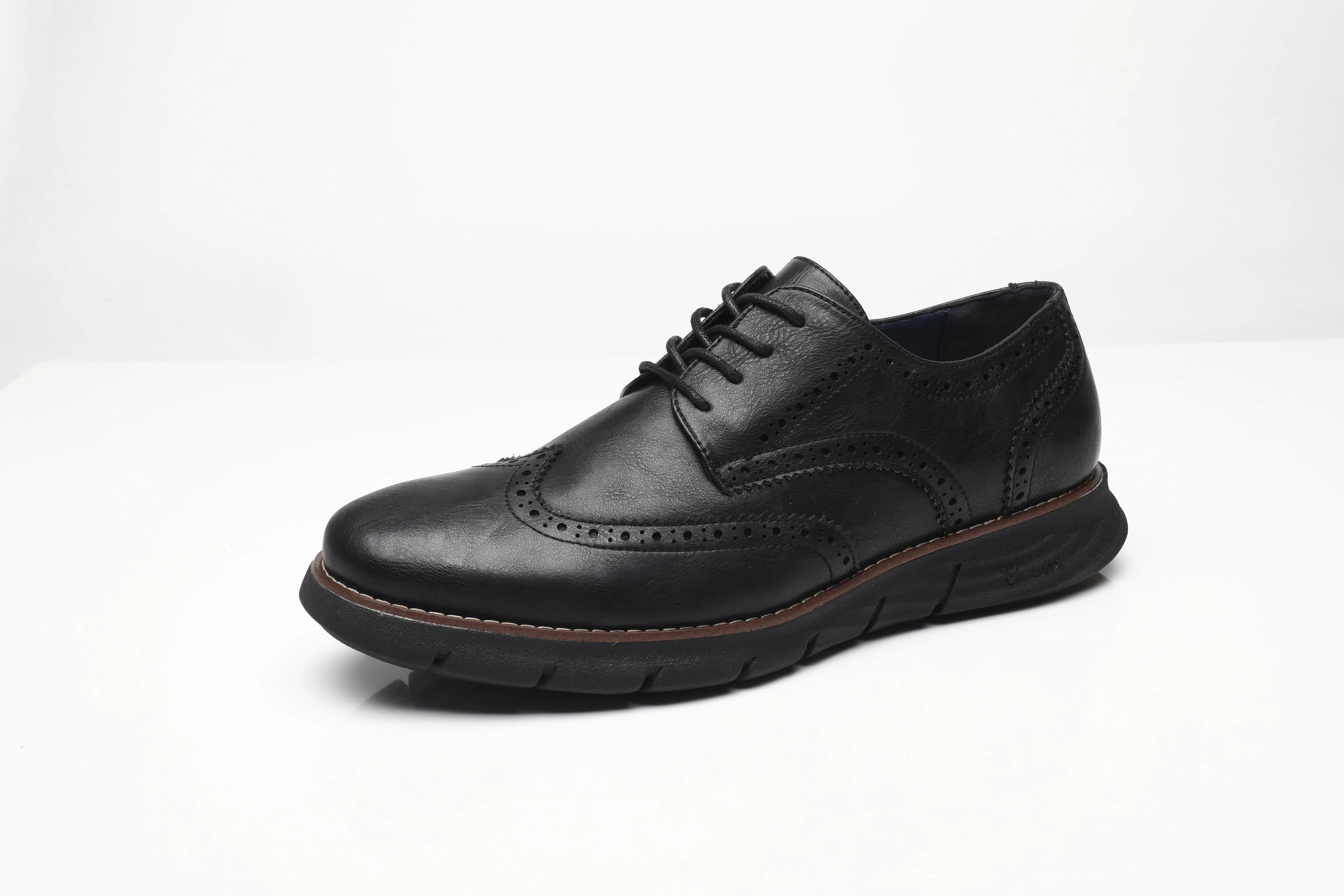 Zapatos Casuales de Cuero para Hombre con Cordones