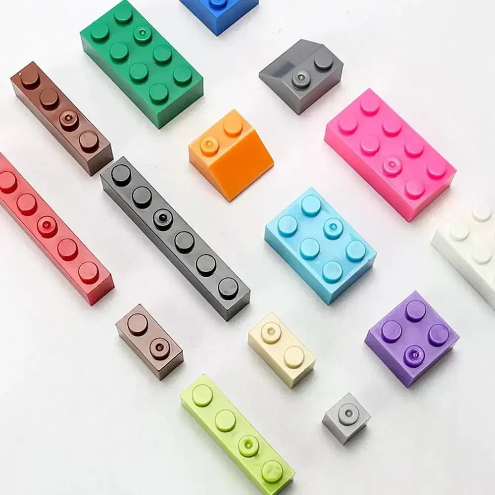 Creativo 125g/250g DIY bloques de construcción coloridos conjunto a granel montaje clásico educativo pequeños ladrillos de pellets juguetes para niños regalos