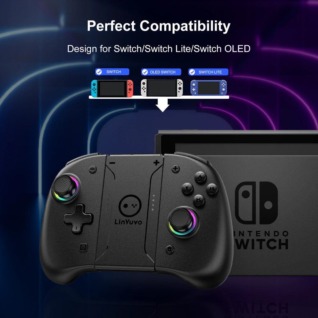 Control Inalámbrico Bluetooth para Nintendo Switch, OLED y Lite, Gamepad, Accesorios de Juego, Mando