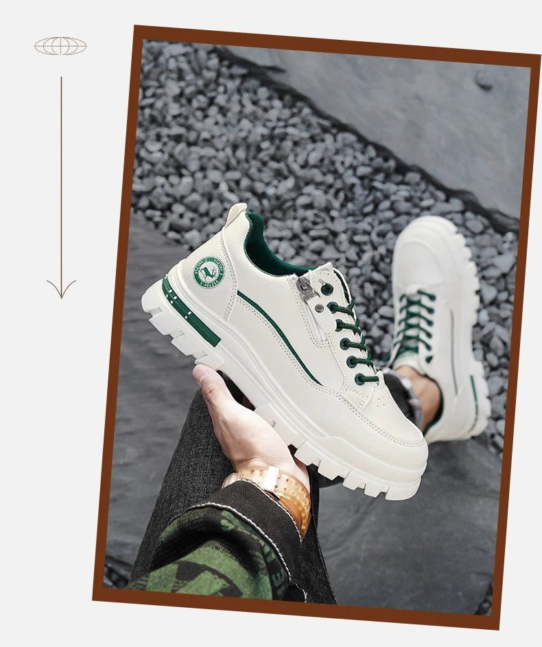 Zapatillas Deportivas Urbanas para Hombre con Suela Gruesa