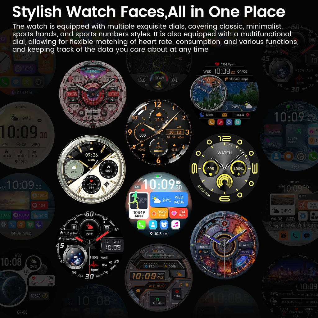 2025 nuevo reloj inteligente para hombres pantalla AMOLED GPS trayectoria de movimiento ritmo cardíaco llamadas Bluetooth SmartWatch impermeable