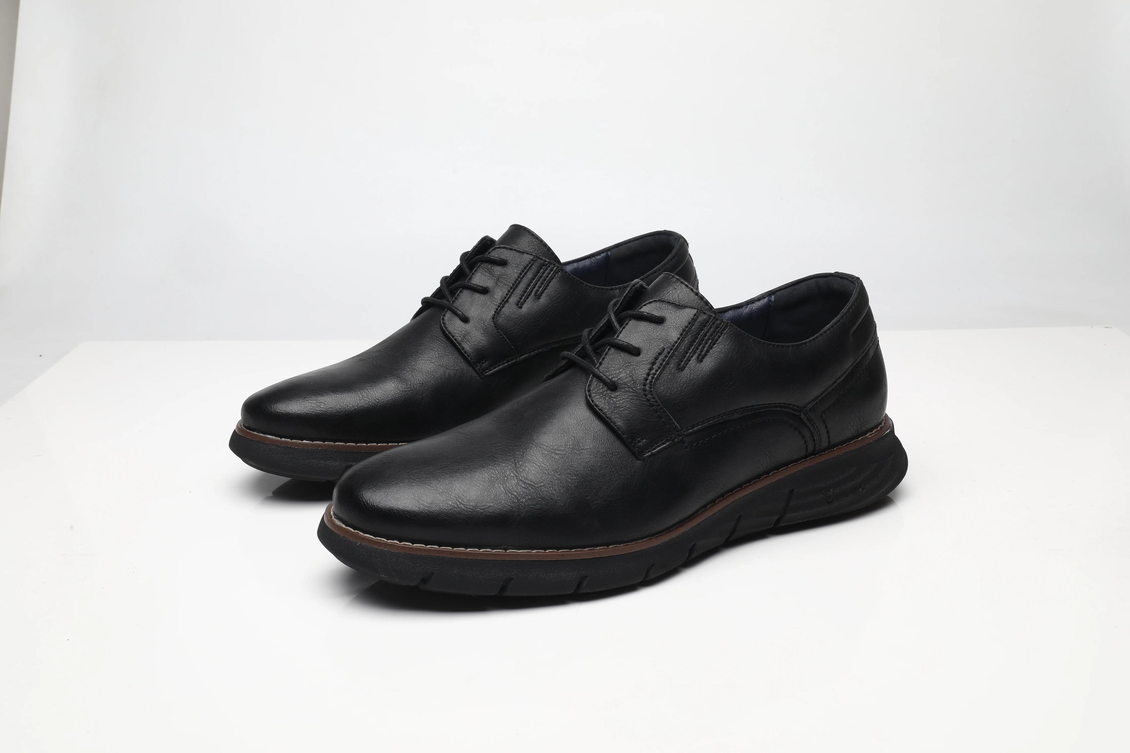 Zapatos Casuales de Cuero para Hombre con Cordones