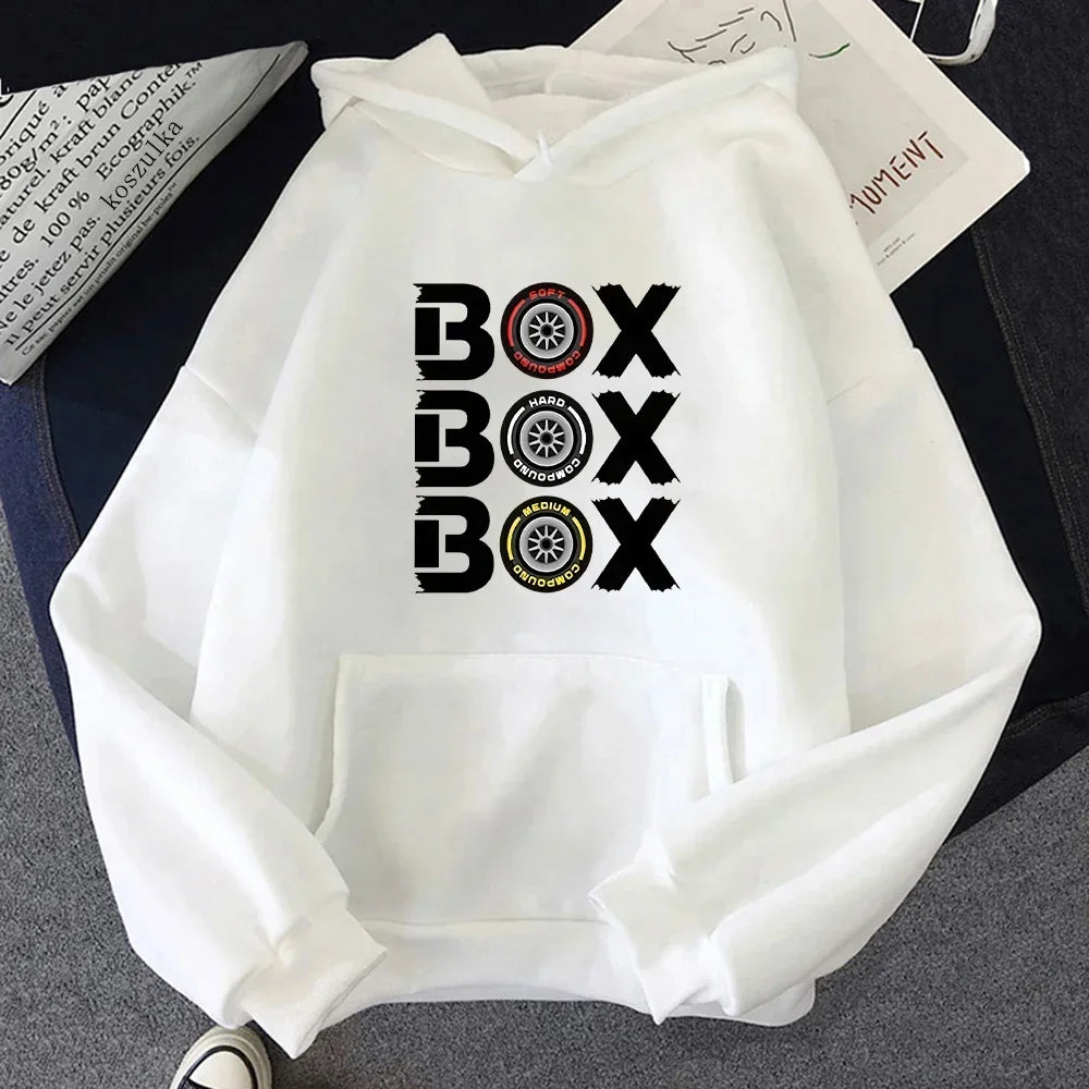 Hoodie Estampado con Capucha para Hombre - Estilo Casual Y2K
