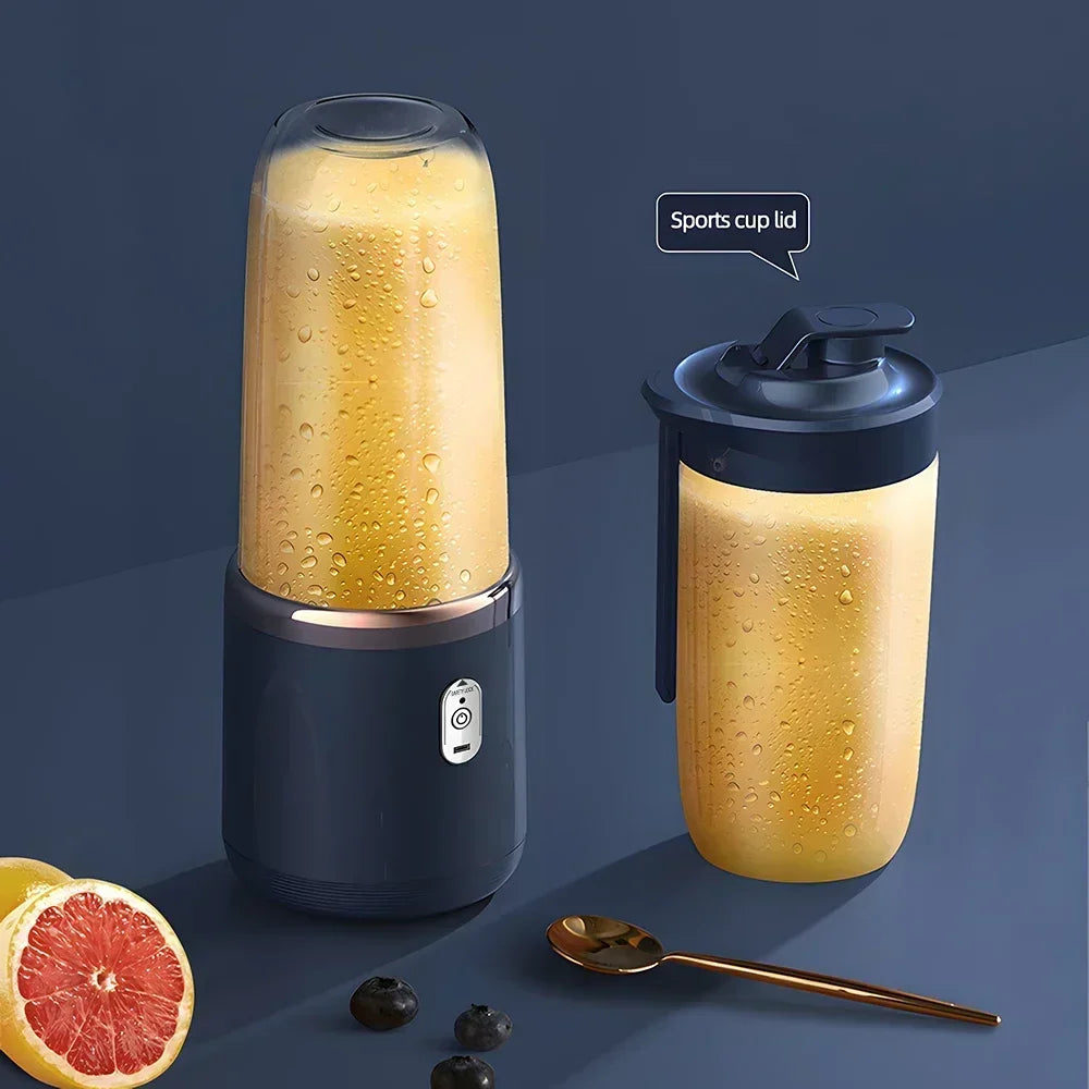 Licuadora Portátil Eléctrica 6 Cuchillas | 400ml - Jugos y Smoothies