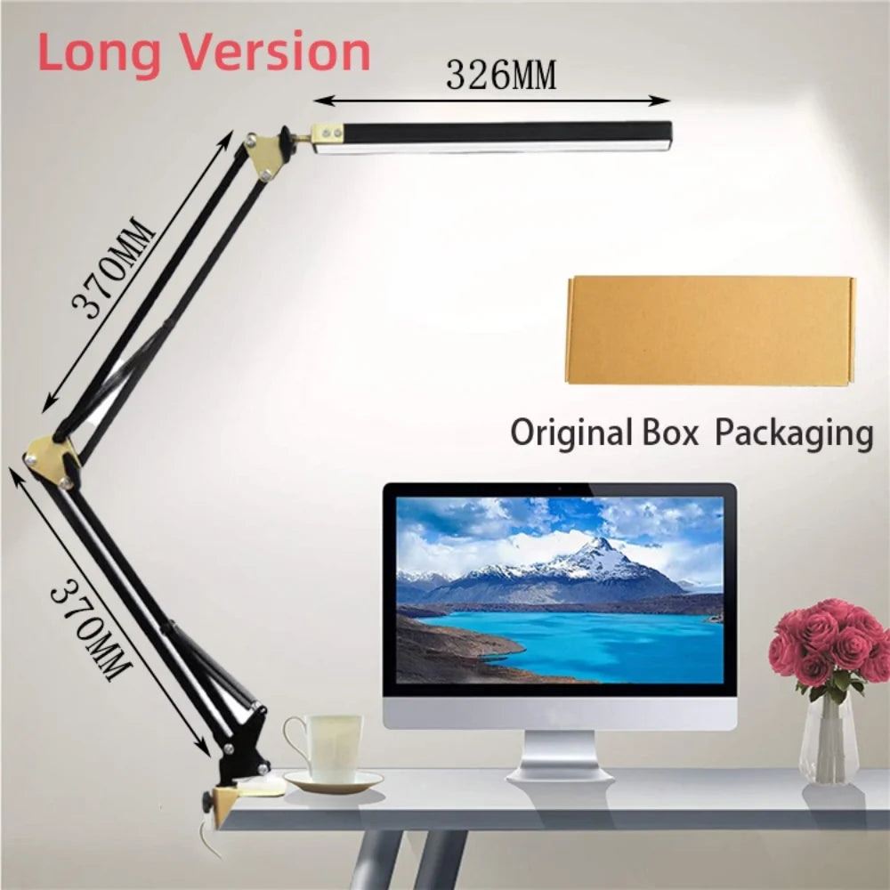 Lámpara de Escritorio LED con Brazo Oscilante 10W