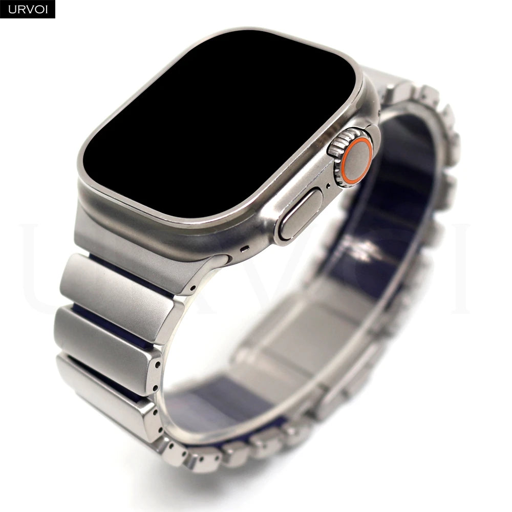 Correa URVOI Stratos Titanio para Apple Watch