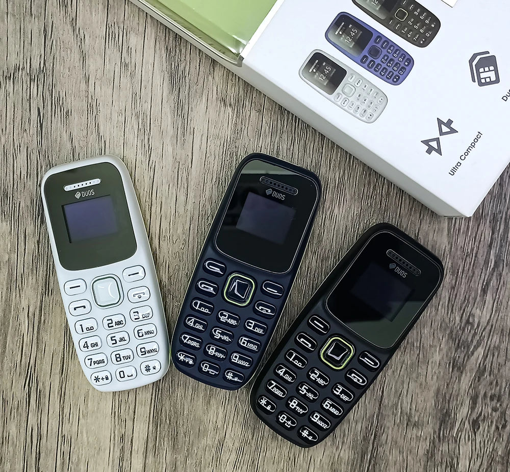 BM310 teléfonos móviles pequeños desbloqueados auriculares Bluetooth teléfono baja radiación grabación automática de llamadas Dual SIM teléfono celular pequeño