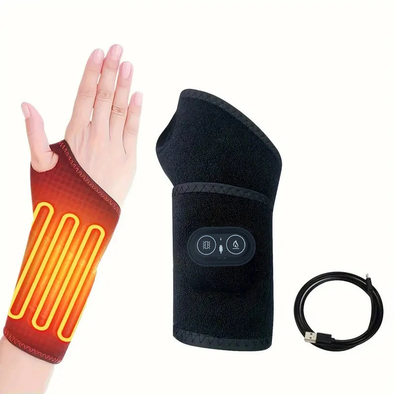 Masajeador de Muñeca con Calefacción Eléctrica USB Transpirable