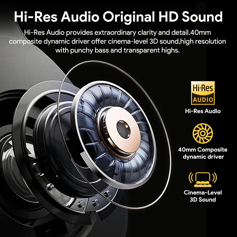 QCY H3 Auriculares ANC Bluetooth 5.4 60h