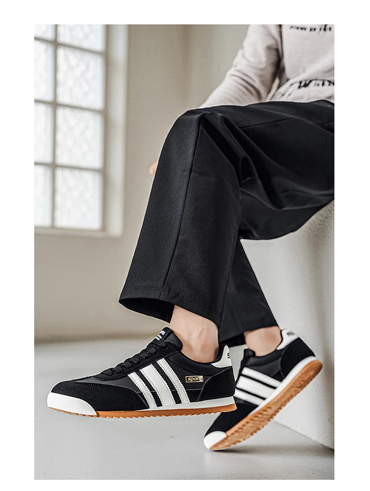 Zapatos Ligeros Estilo Forrest Gump para Hombre, Zapatillas Antideslizantes con Superficie Suave, Zapatos Casuales Retro Versátiles
