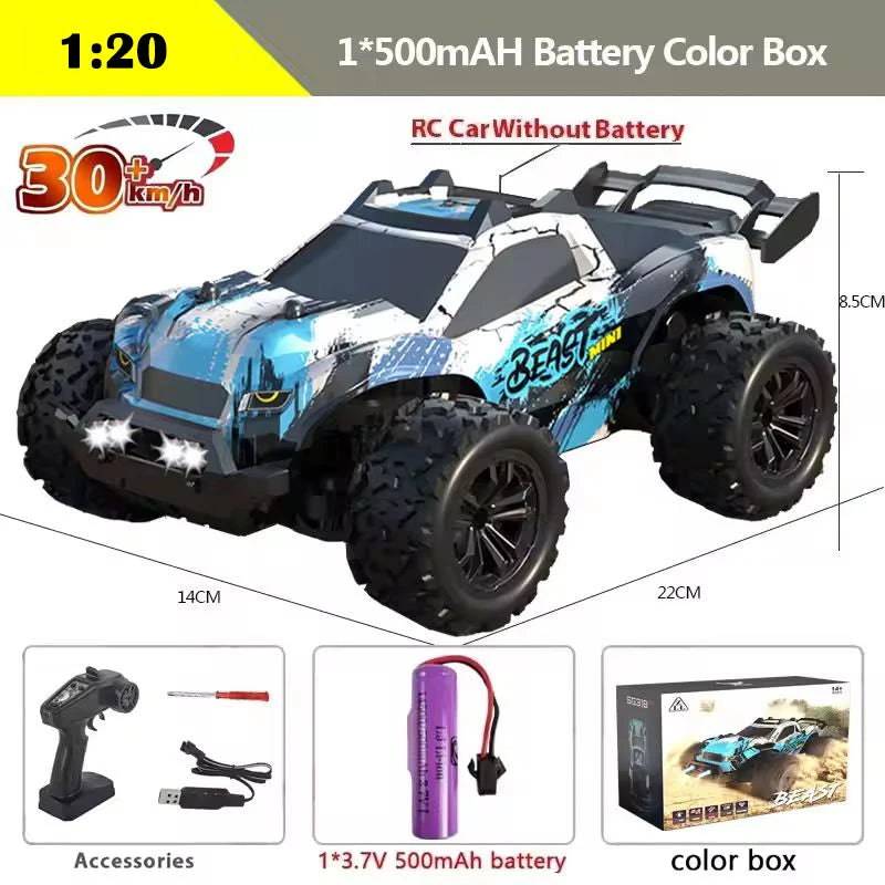 Auto RC Alta Velocidad SG116MAX 80KM/H 4WD Todoterreno 1:16