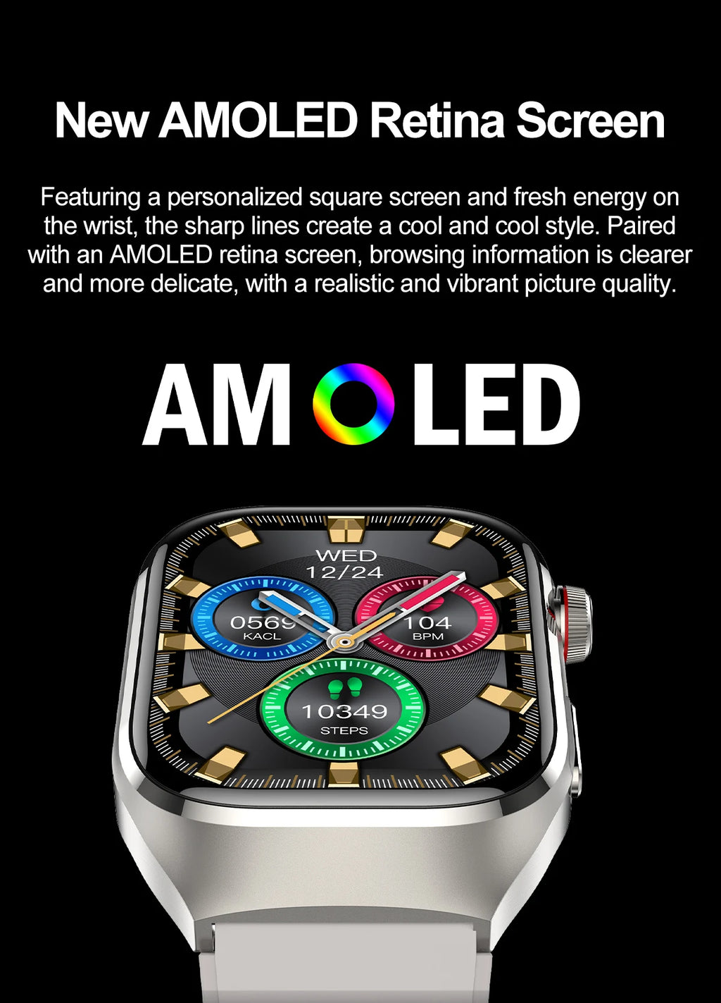 2025New Micro examen físico reloj inteligente para hombres ácido úrico grasa corporal cinco órganos salud relojes Bluetooth llamada SmartBracelet