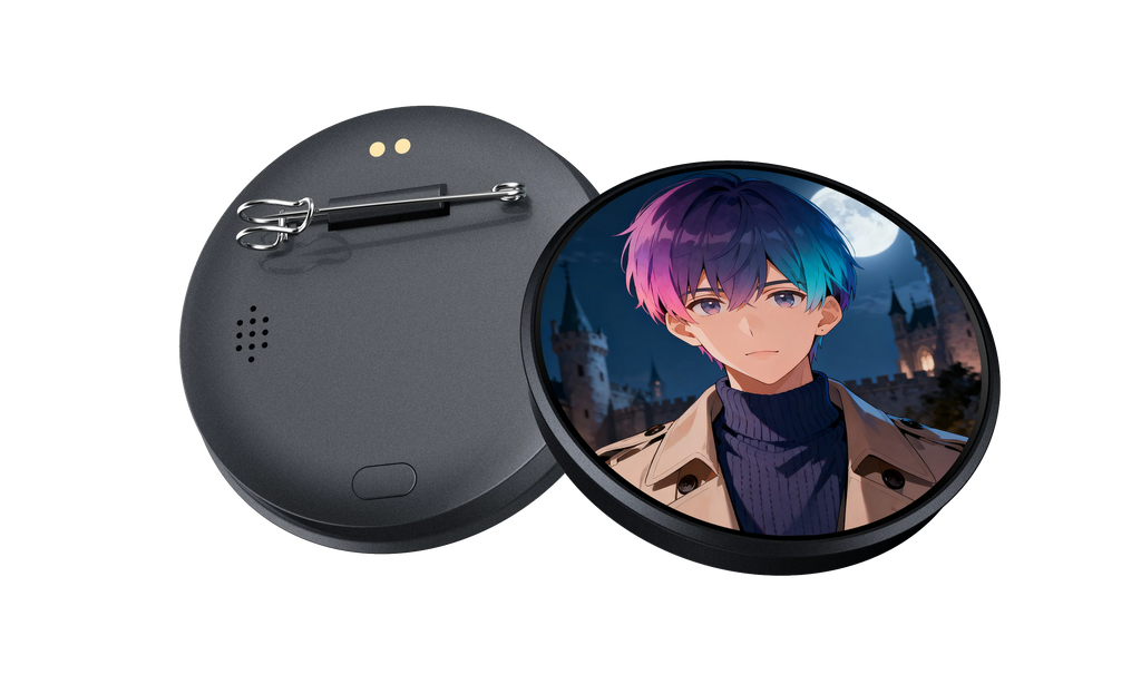 Insignia electrónica digital DG01 para anime y gaming