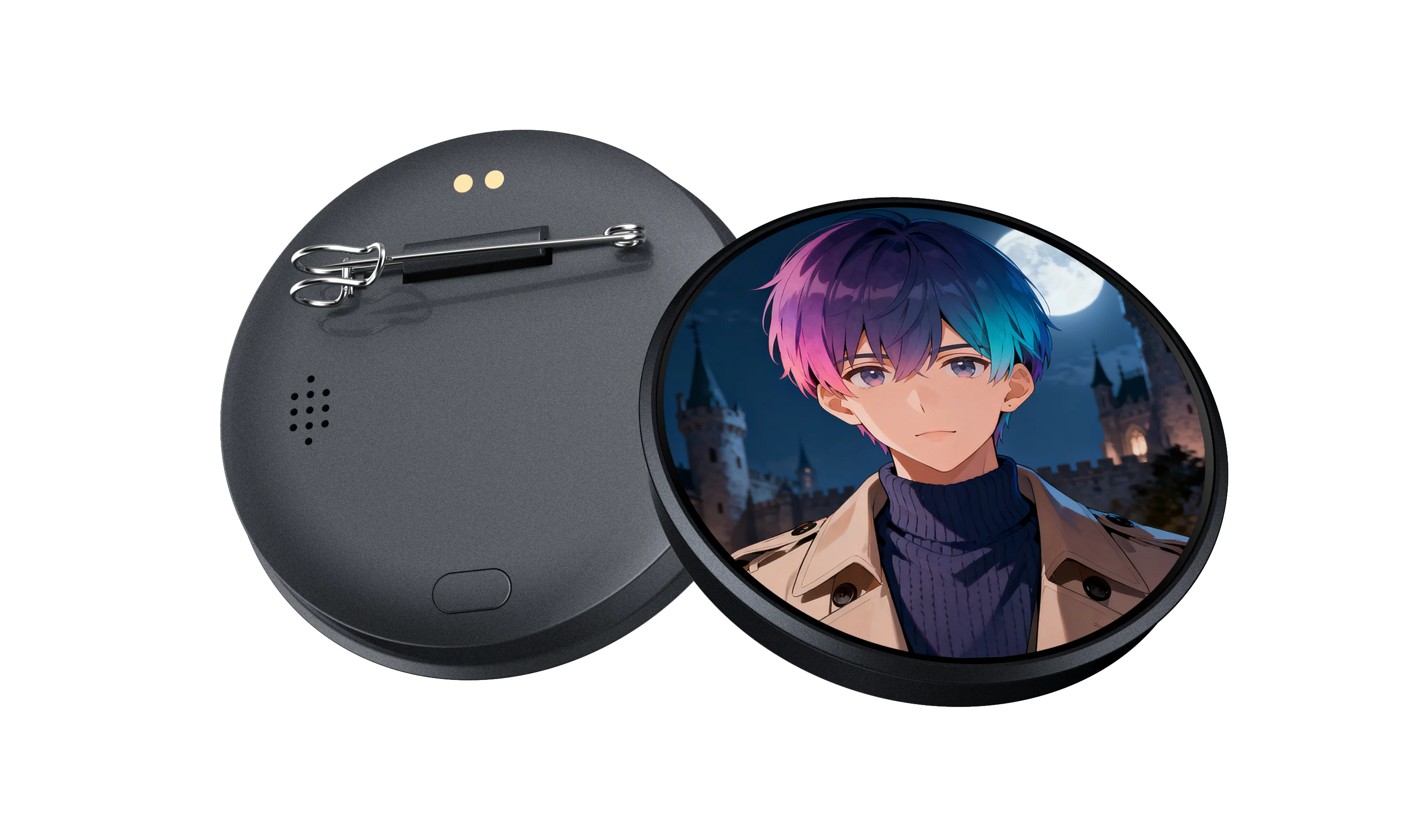 Insignia electrónica digital DG01 para anime y gaming