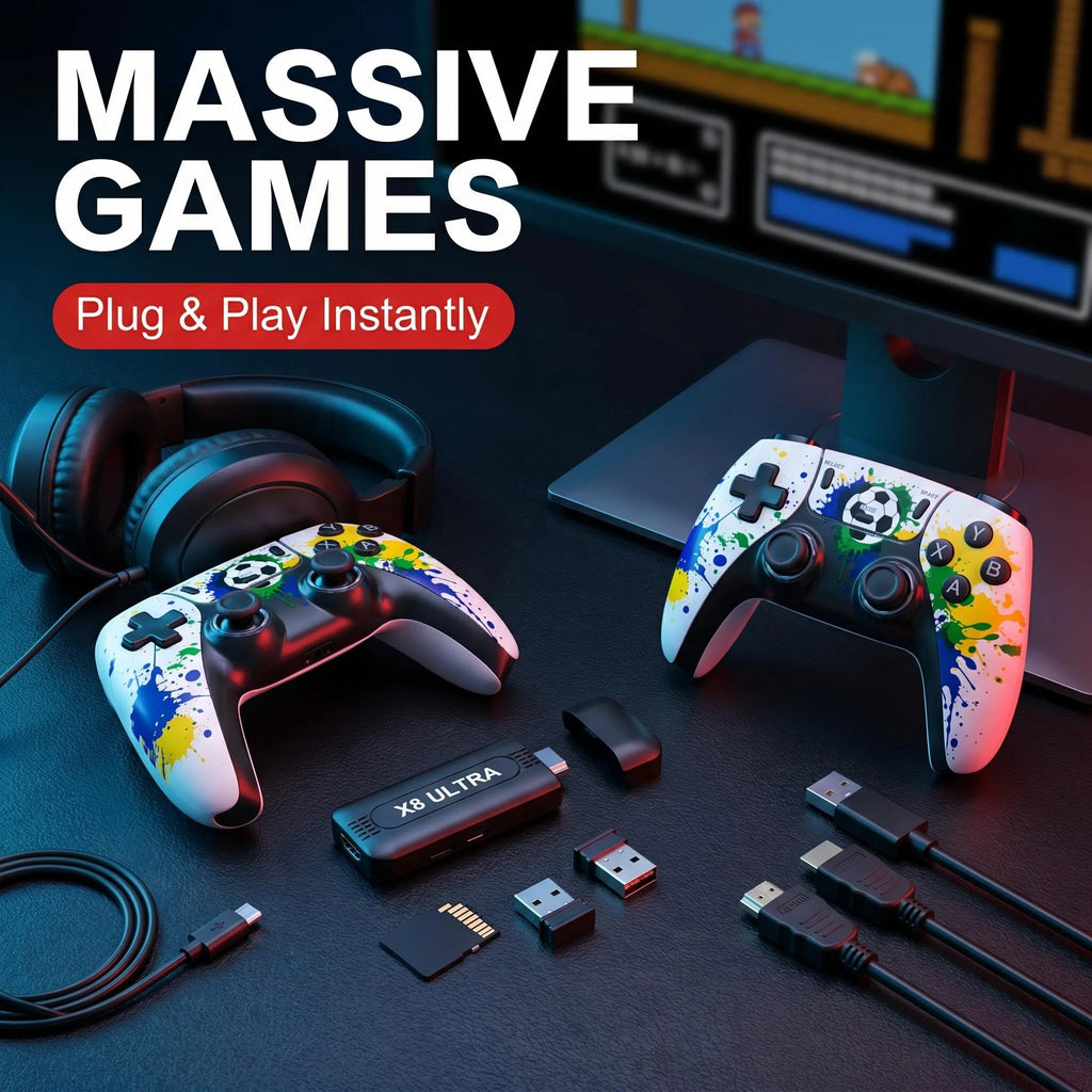 Consola de Juegos Retro 4K HD +50000 Juegos