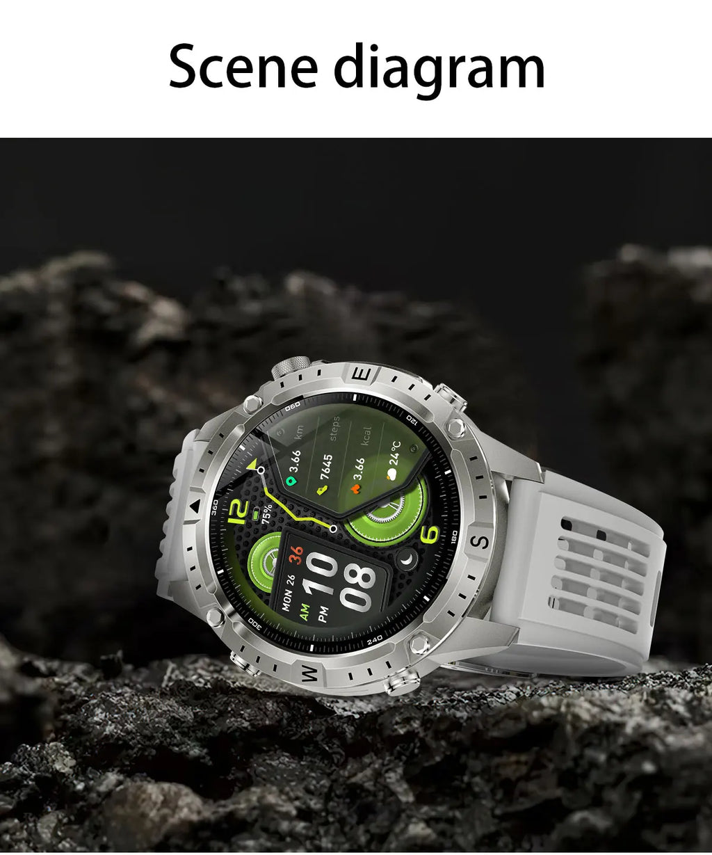 Reloj Inteligente Deportivo con GPS, Mapa Offline y Pantalla AMOLED