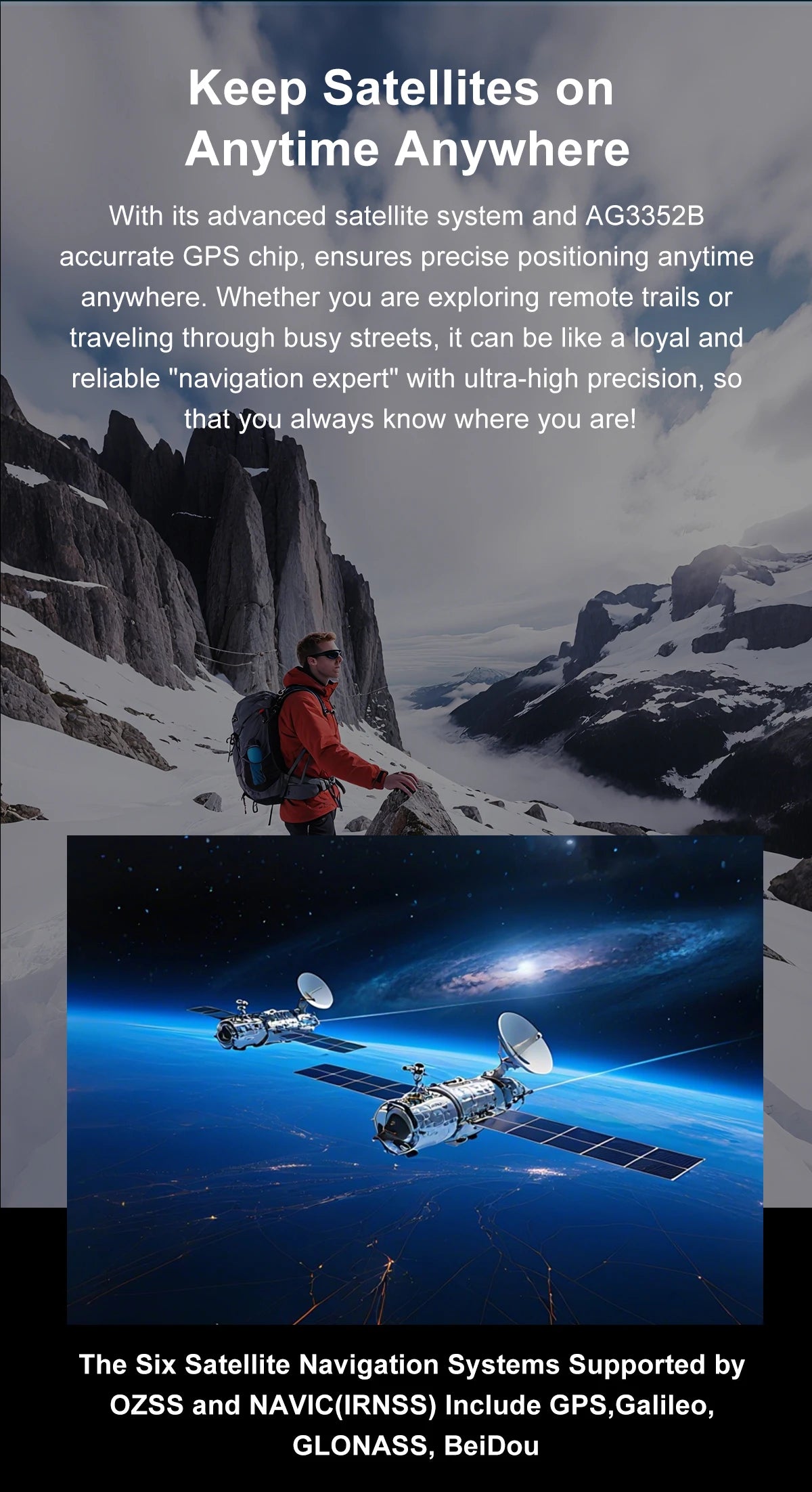 Reloj Inteligente 2026 con Mapa Sin Conexión, GPS Integrado, Posicionamiento Preciso, 4GB de Memoria, Brújula, Natación, Llamadas Bluetooth, Deportivo Militar para Hombre