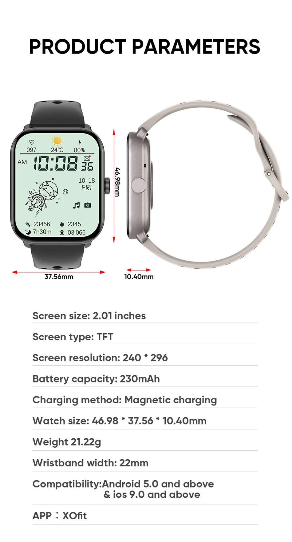 Reloj Inteligente Serie 5 Global con AMOLED, GPS y Llamadas Bluetooth