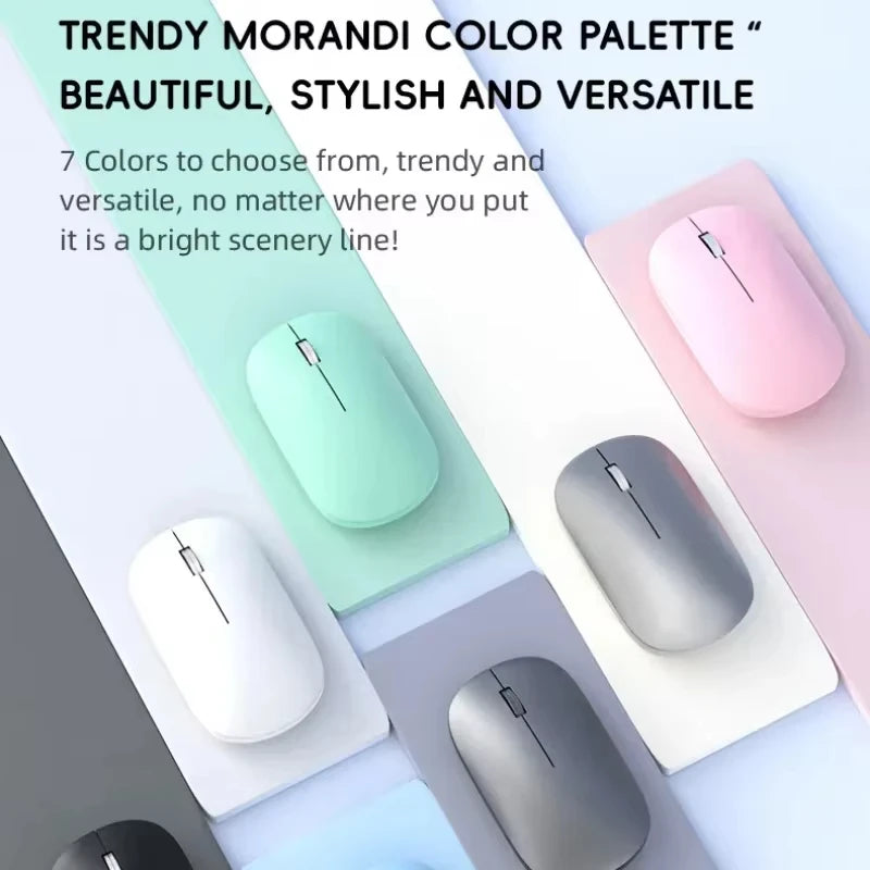 Ratón Inalámbrico Bluetooth Lenovo 2.4G de Modo Dual con Carga Tipo-C, Silencioso, Ergonómico, Portátil, para Oficina, Juegos y Uso Universal