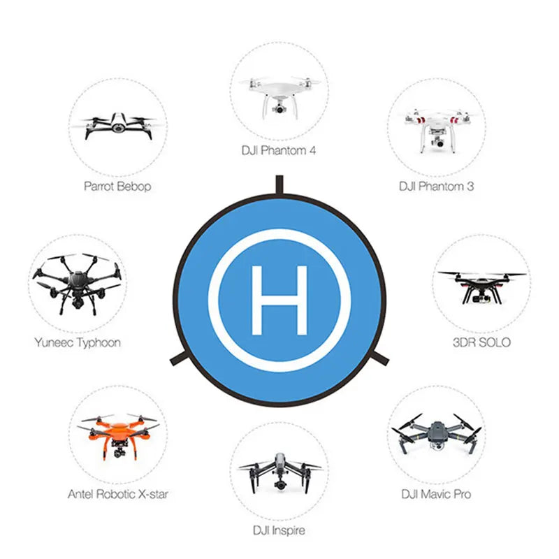 Almohadilla de Aterrizaje Plegable para Drones y Cuadricópteros
