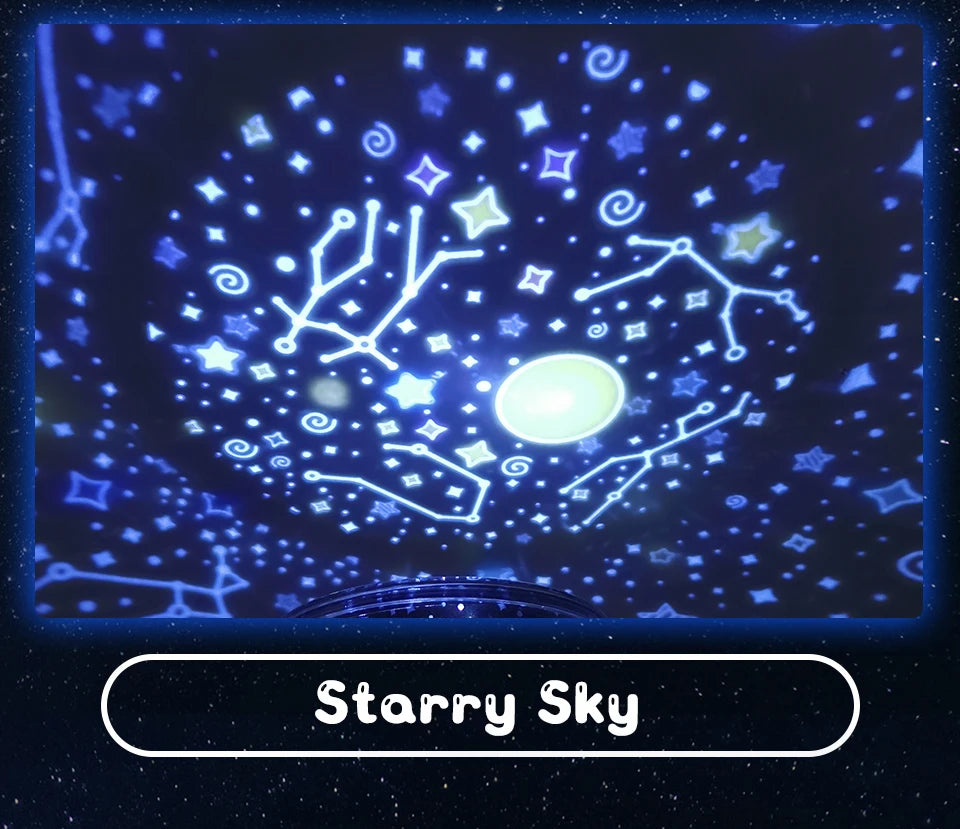 Proyector de Galaxia Bluetooth Luz Nocturna para Niños