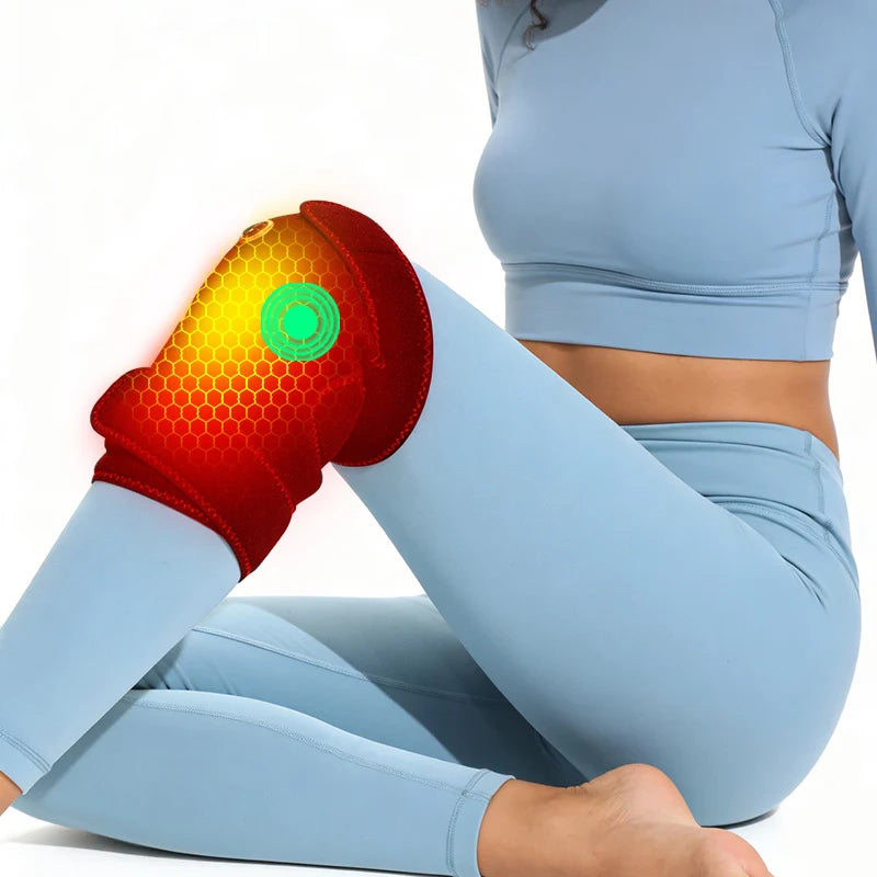Masajeador Eléctrico de Rodilla con Calor Ajustable Certificado CE