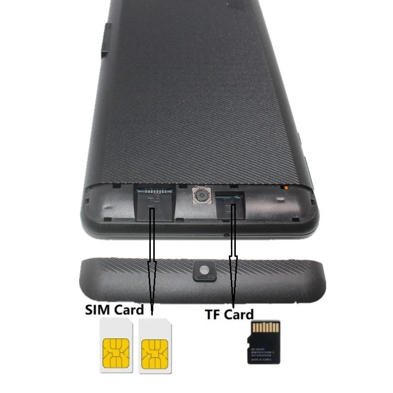 7 ''4G LTE llamada telefónica tarjeta SIM Dual Tablet PC soporte función de huella digital 1GB RAM 8GB ROM Quad Core MTK8735 GPS Android 8,1 GSM