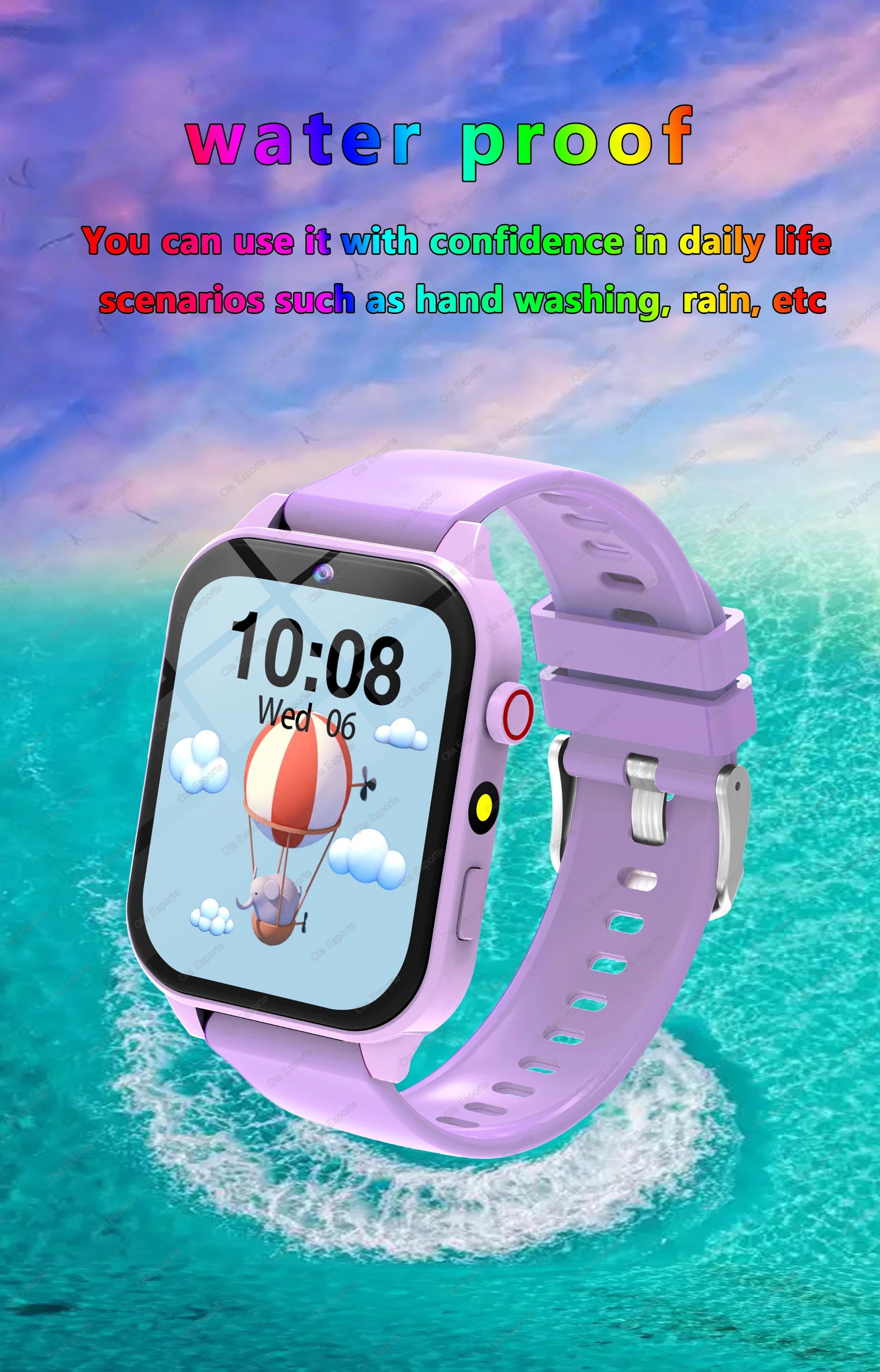 Reloj Inteligente Niños Cámara 18 Juegos