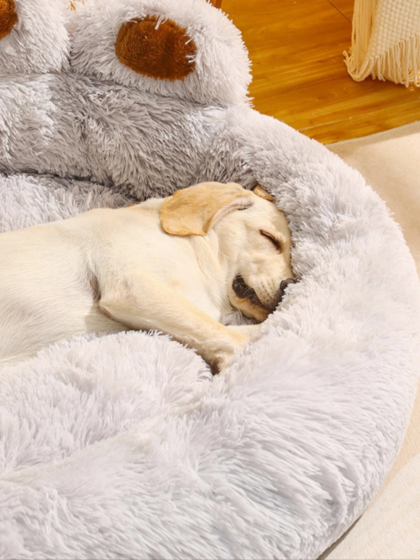 Cama Esponjosa para Mascotas – Suave y Cálida para Perros y Gatos