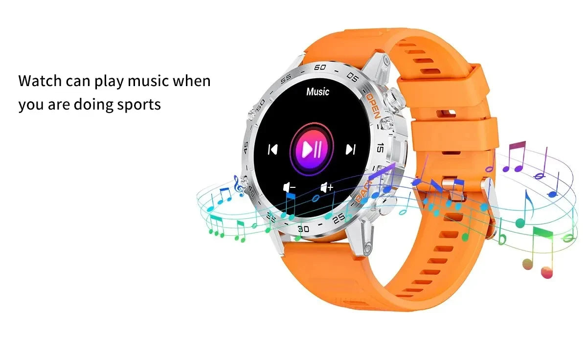 LIGE Reloj Inteligente Ritmo Cardíaco Bluetooth
