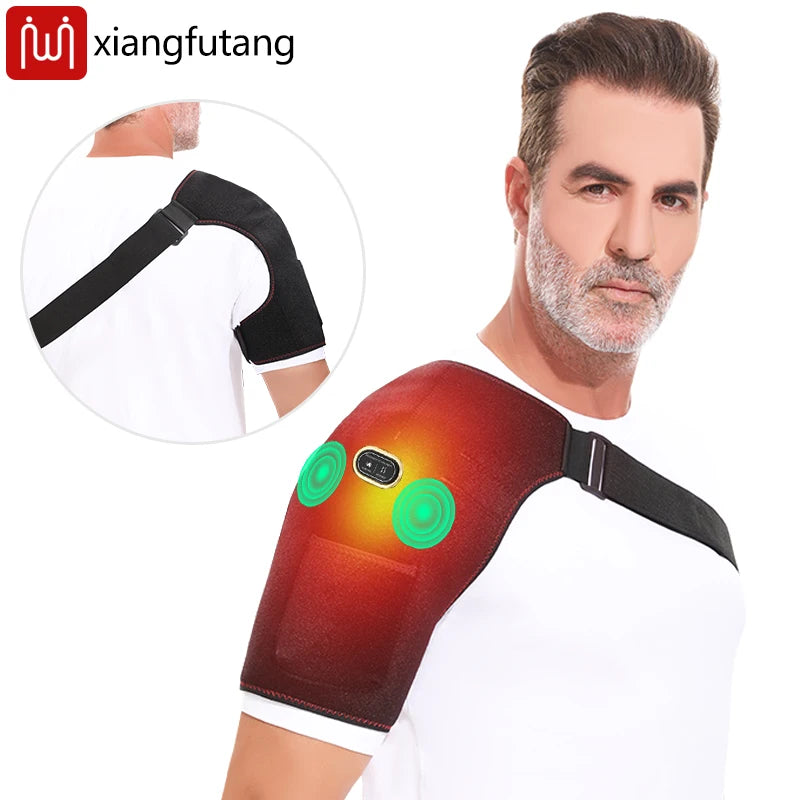 Almohadilla Calefactora y Masajeadora para Hombro y Brazo