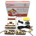 Consola FC de juegos clásicos 500 en 1, consola de juegos de ordenador familiar en rojo y blanco, salida AV de 8 bits, juegos familiares, puerto de TV y vídeo