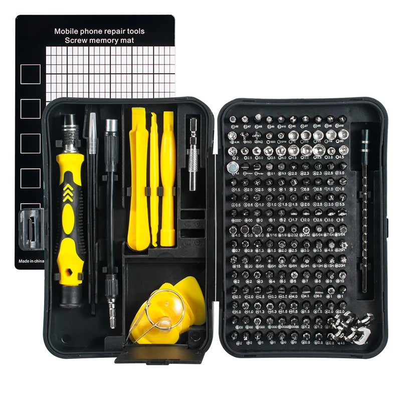 Kit Puntas Destornillador Magnético Torx Phillips Reparación