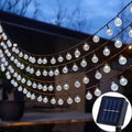 Cadena de Luces Solar LED Bola de Cristal 200 LEDs para Jardín