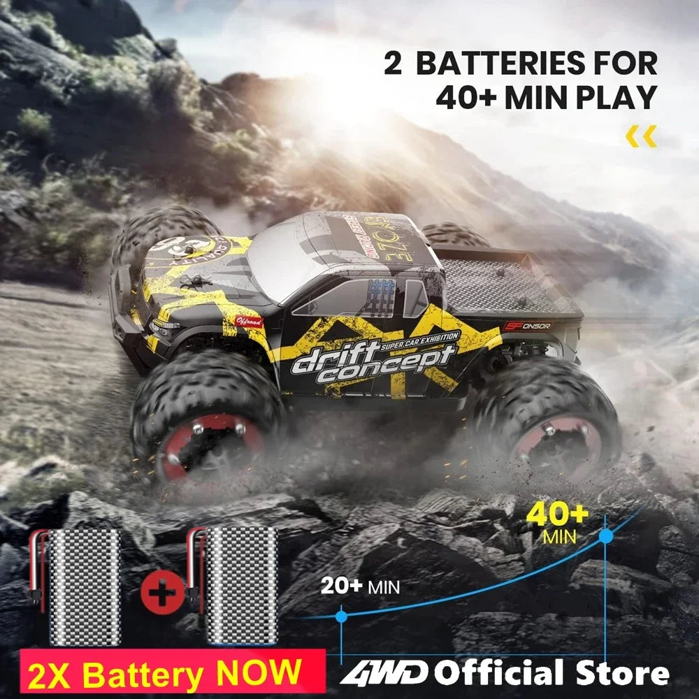 Auto RC 4WD 1:18 Todoterreno Oike 40KM/H Impermeable para Niños