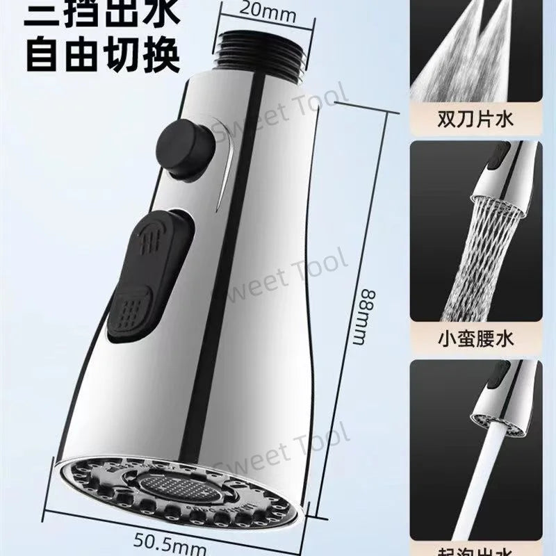 Cabezal rociador extraíble de repuesto para grifo de cocina