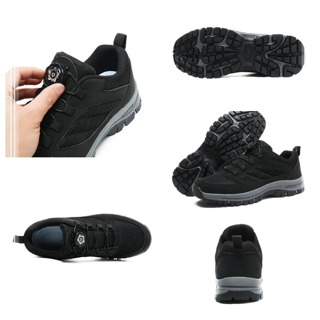 Zapatillas Deportivas Hombre con Hebilla Giratoria - Senderismo 39-48