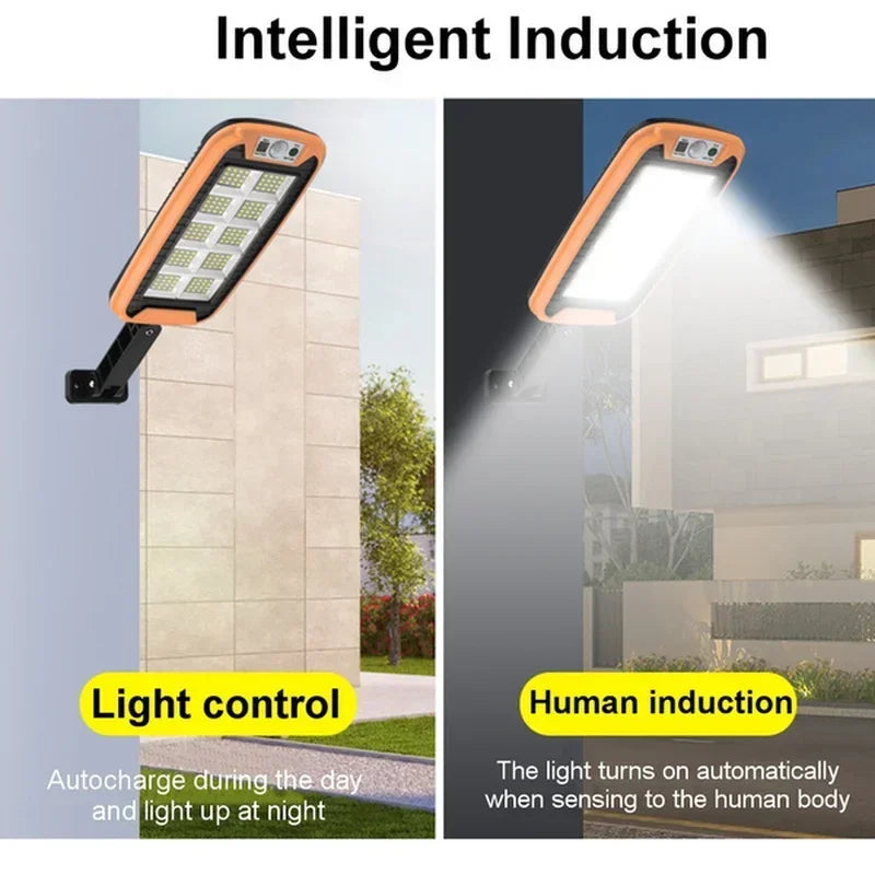 Farolas Solares con Sensor de Movimiento para Jardín