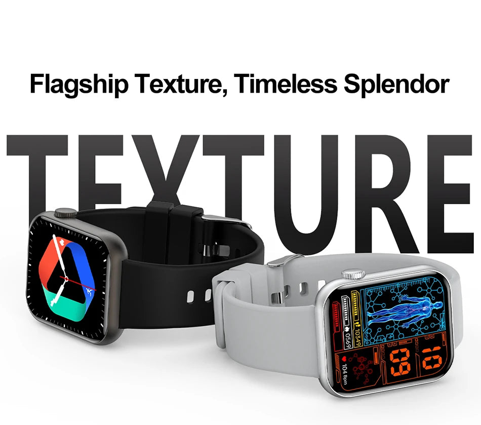 Reloj Inteligente con IA de Voz, IP68 y Llamadas Bluetooth