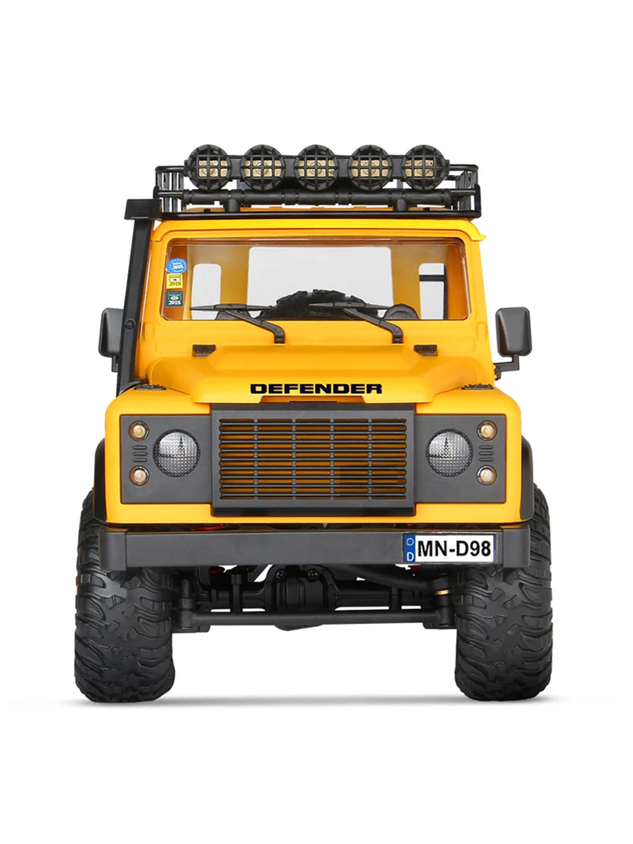 MN MN99S MN78 MN98 MN99 D90 1/12 RC coche 2,4G Control remoto 4X4 todoterreno luz LED 4WD escalada RC camión coche de juguete regalo para niño